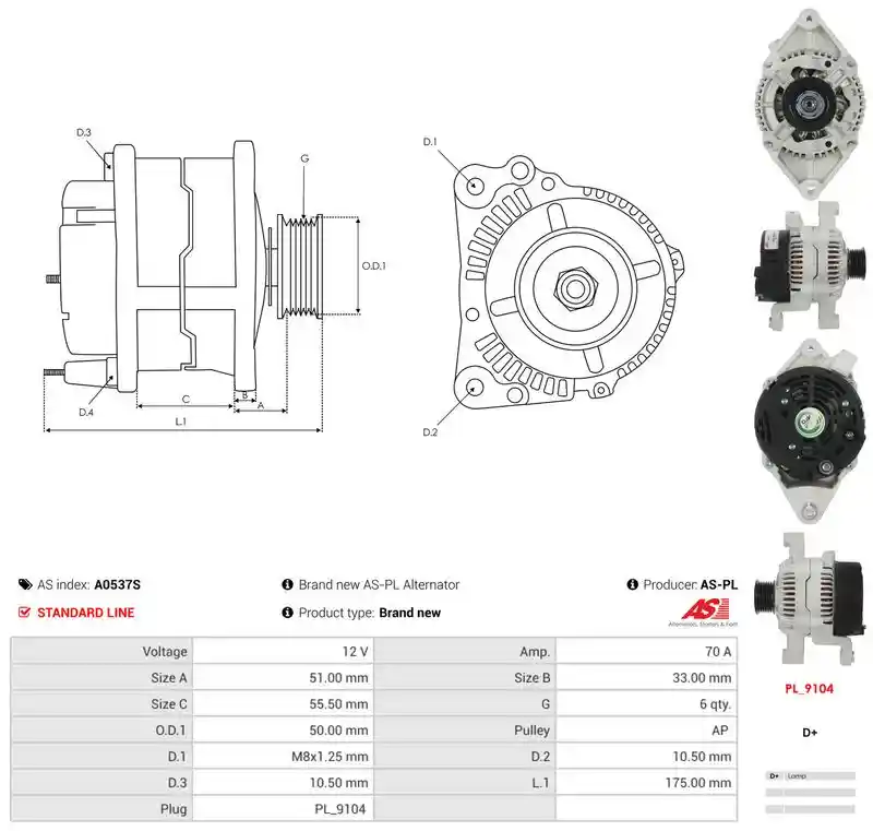 AS-PL A0537S