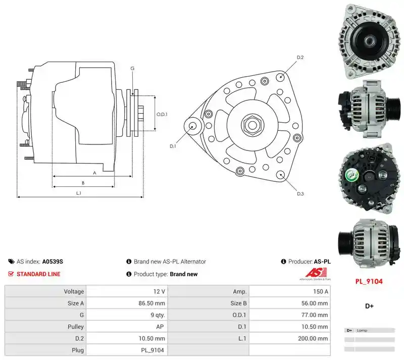 AS-PL A0539S