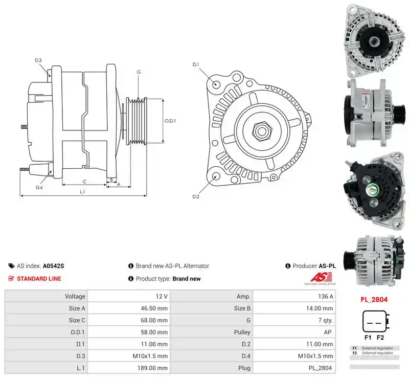 AS-PL A0542S