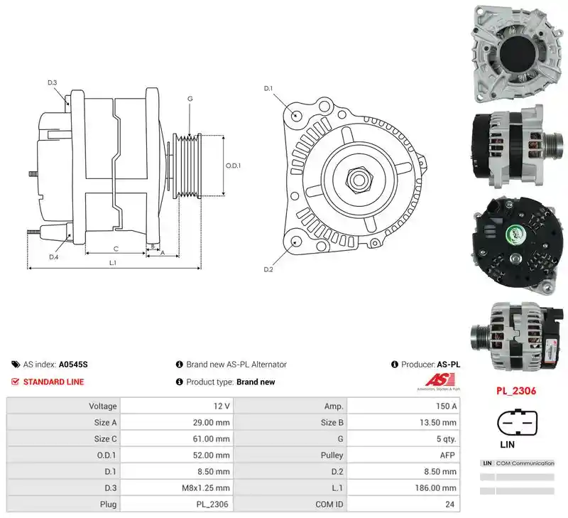 AS-PL A0545S