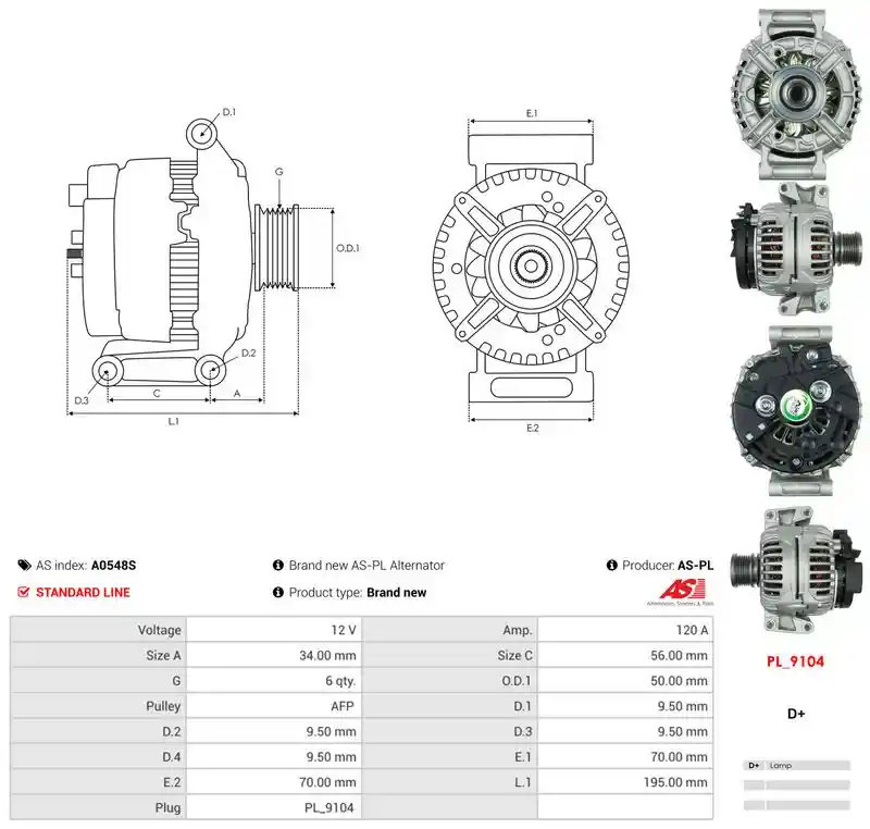 AS-PL A0548S