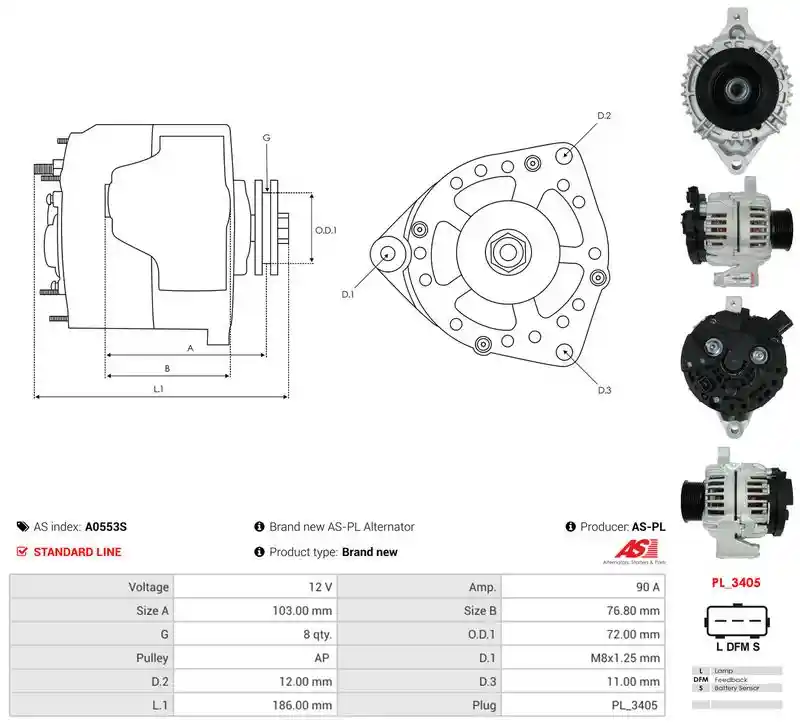 AS-PL A0553S