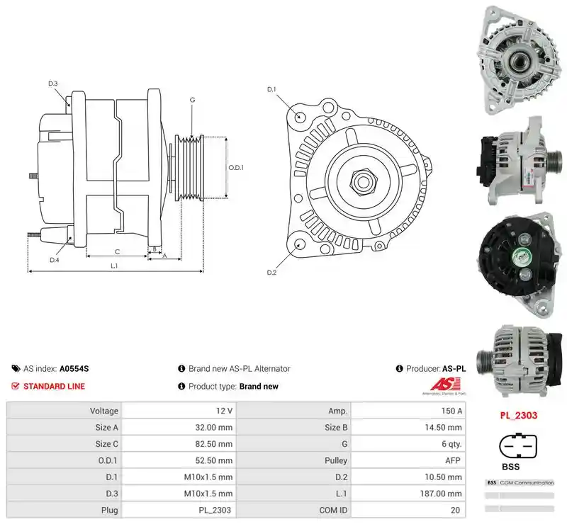 AS-PL A0554S