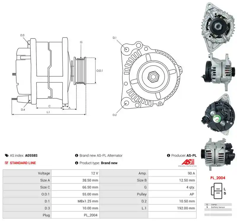 AS-PL A0558S