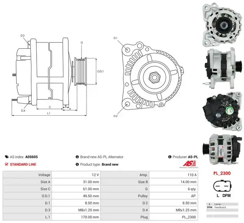 AS-PL A0560S