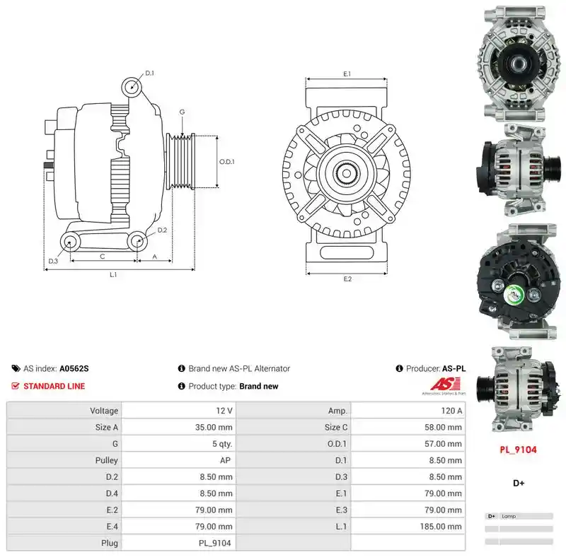 AS-PL A0562S
