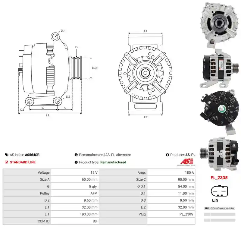 AS-PL A0564SR