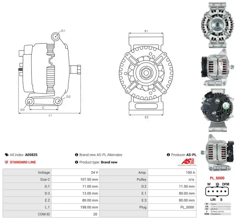 AS-PL A0582S