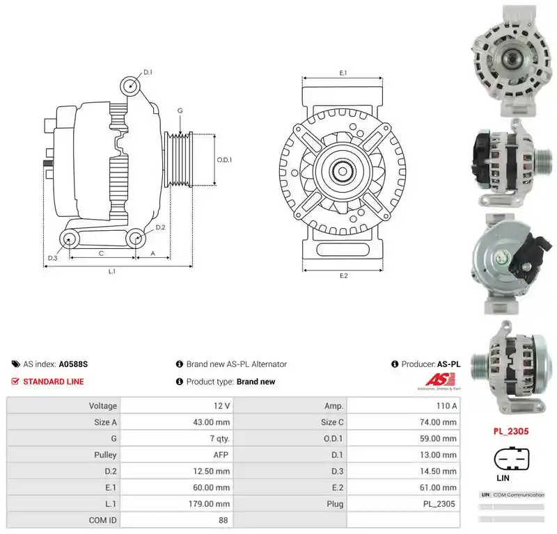 AS-PL A0588S