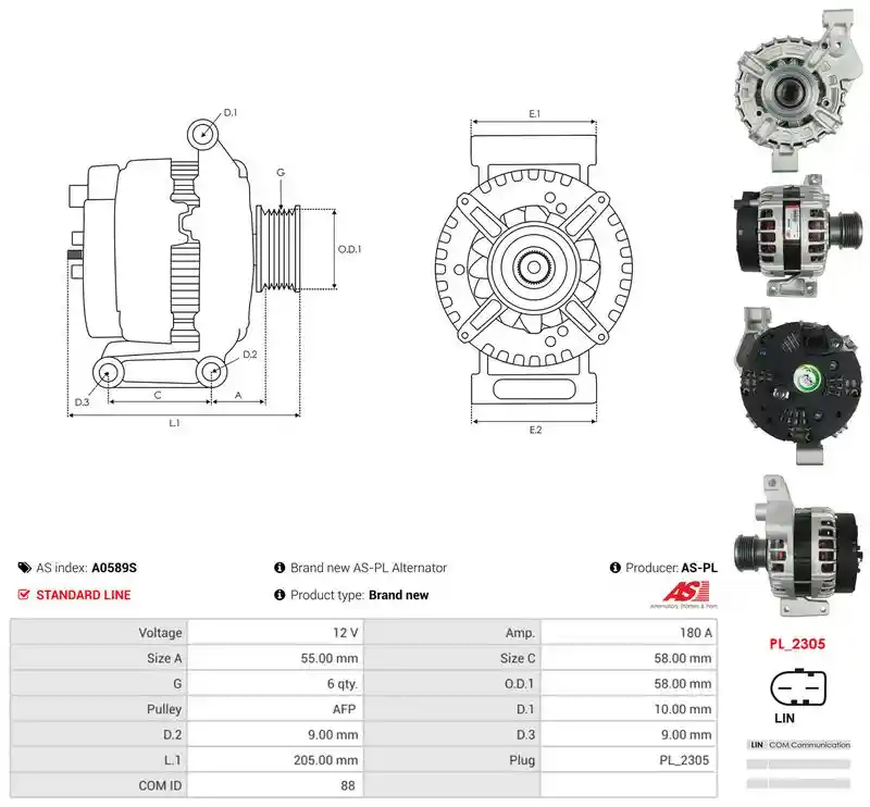 AS-PL A0589S
