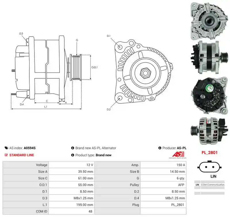 AS-PL A0594S