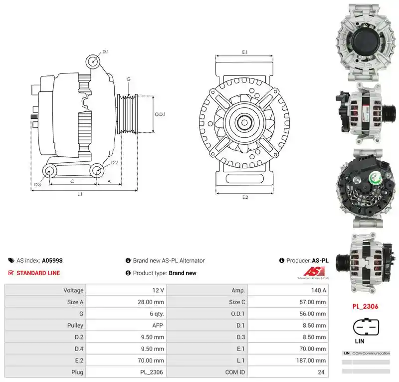 AS-PL A0599S