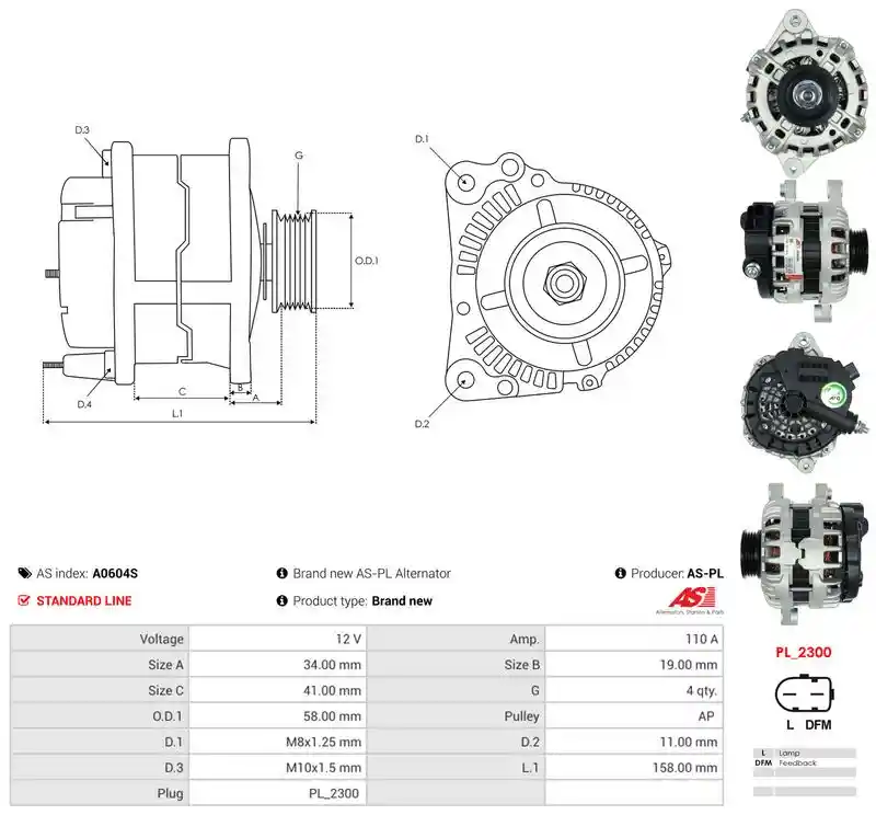 AS-PL A0604S