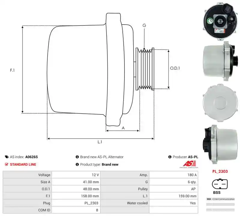 AS-PL A0626S