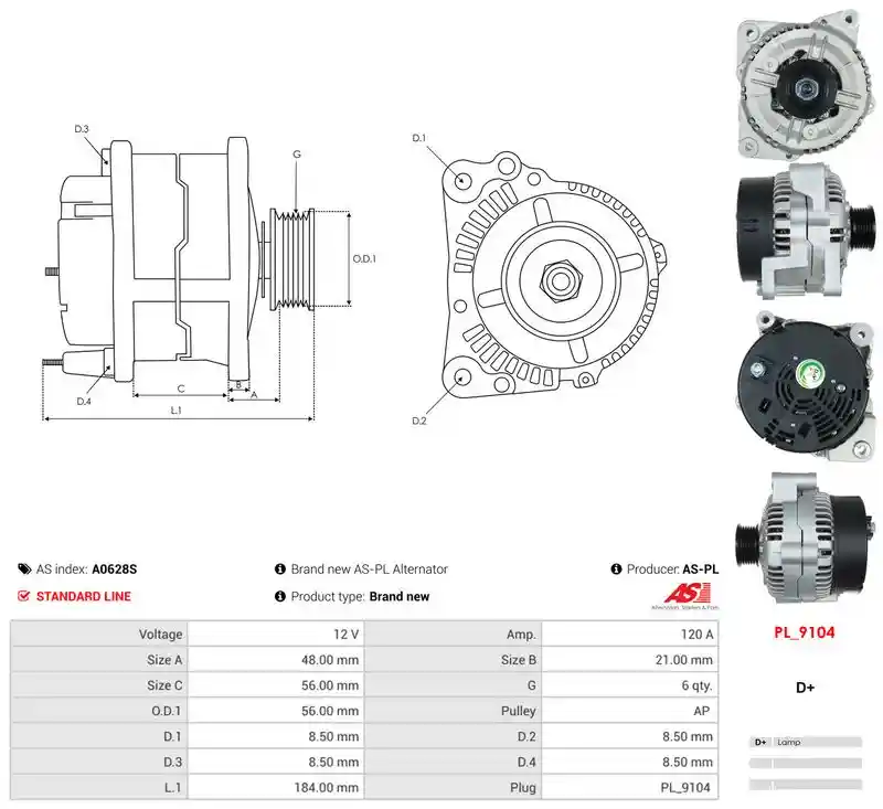 AS-PL A0628S