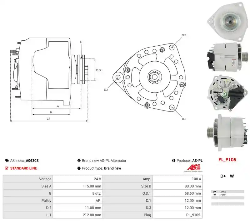 AS-PL A0630S