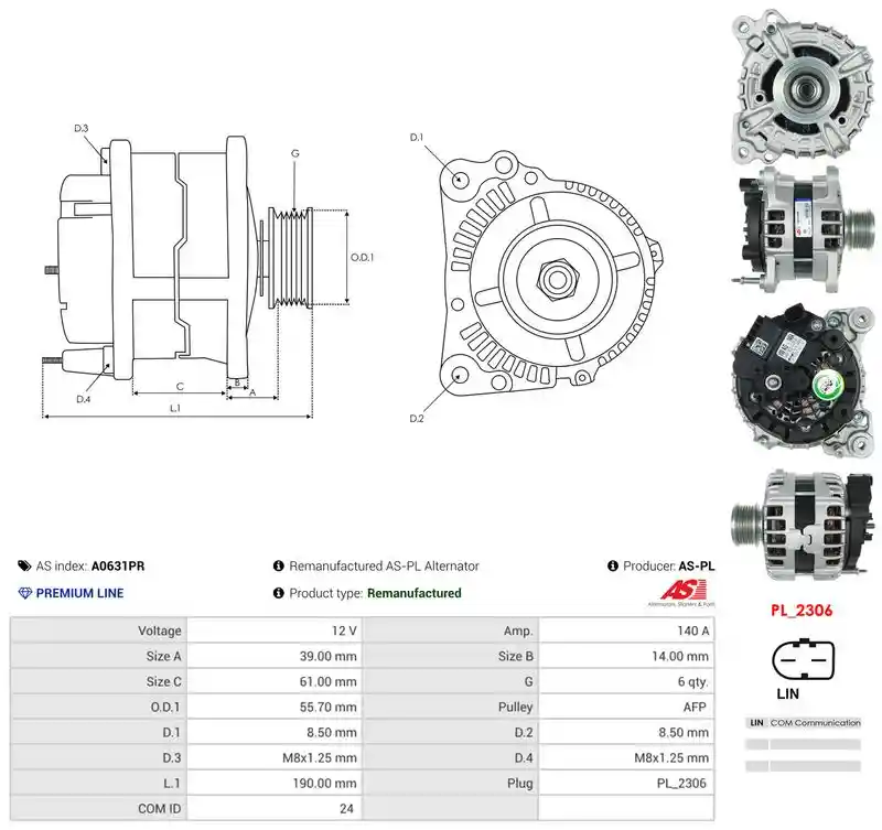 AS-PL A0631PR