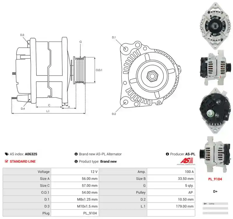 AS-PL A0632S