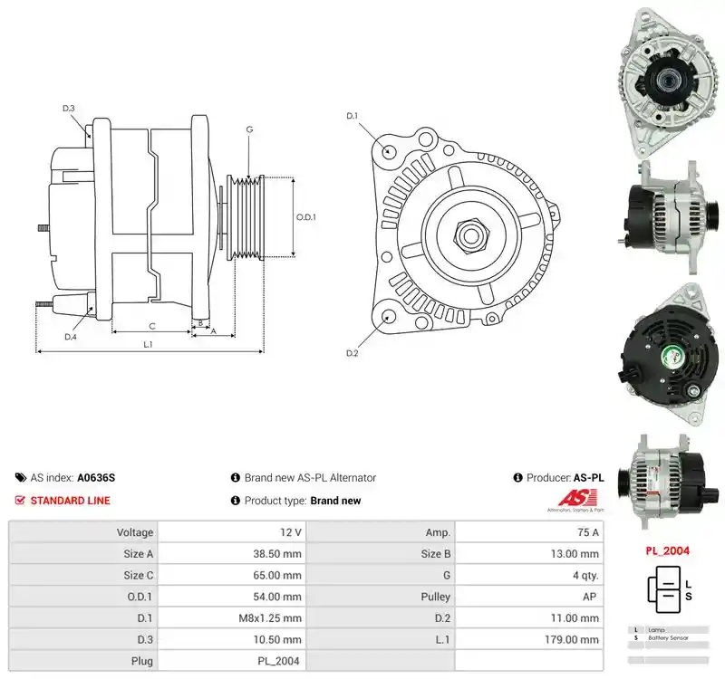 AS-PL A0636S