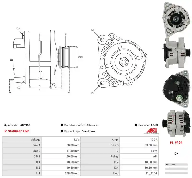 AS-PL A0638S