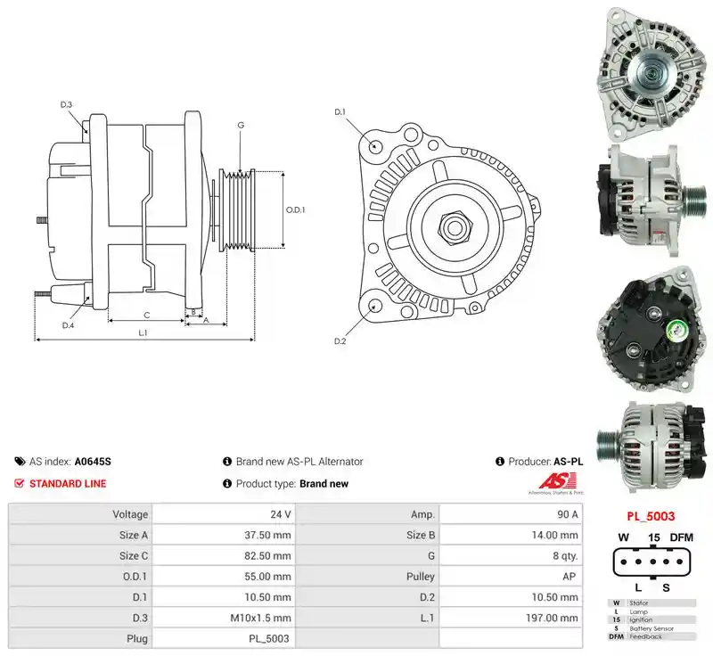 AS-PL A0645S