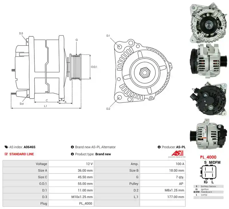 AS-PL A0646S