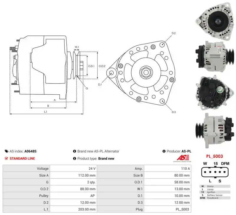 AS-PL A0648S