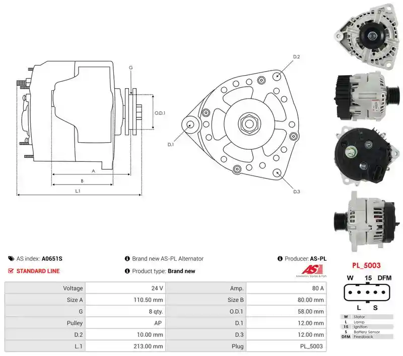 AS-PL A0651S