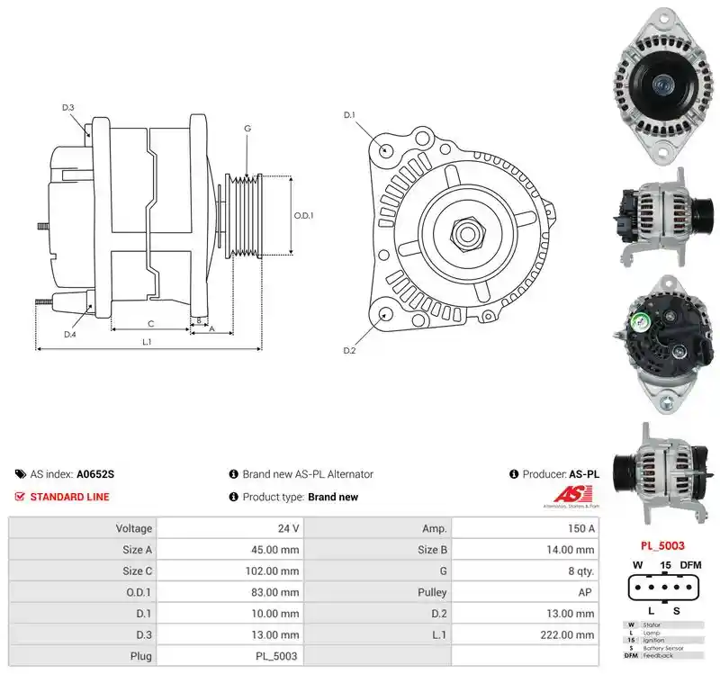 AS-PL A0652S