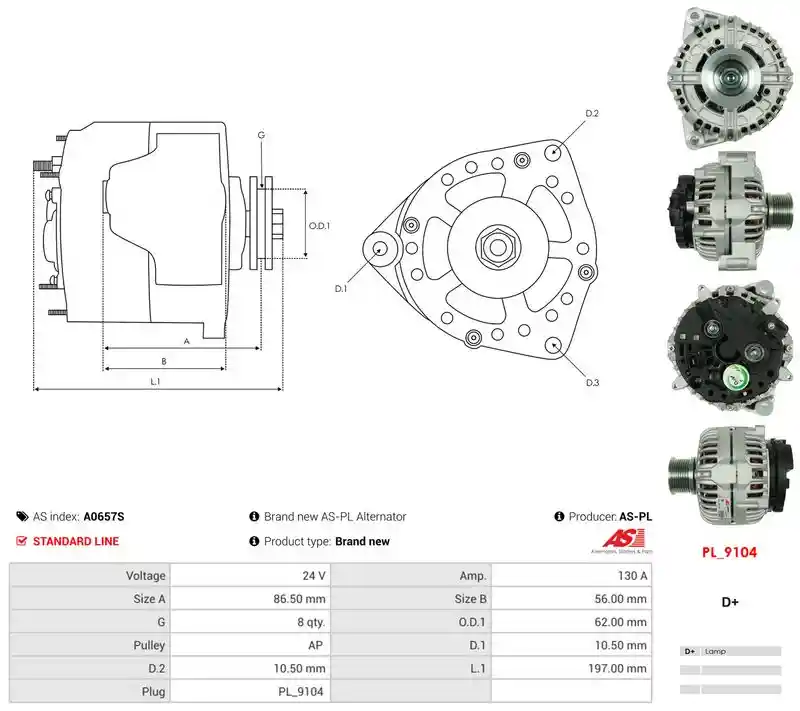 AS-PL A0657S
