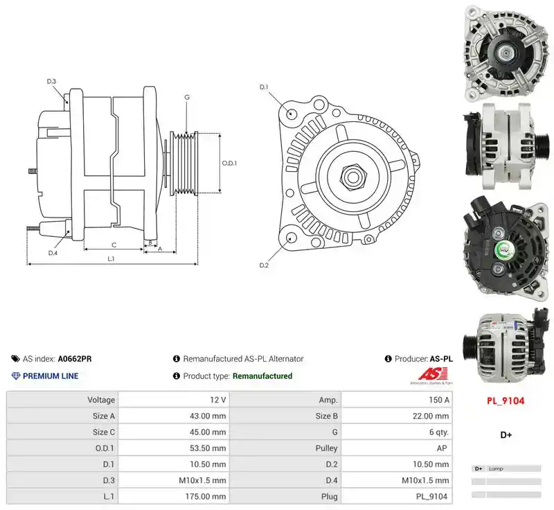AS-PL A0662PR AS-PL A0662PR