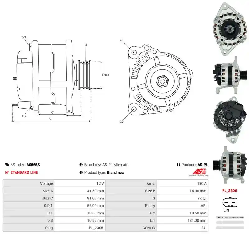 AS-PL A0665S