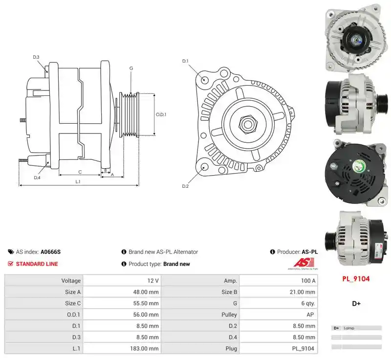AS-PL A0666S