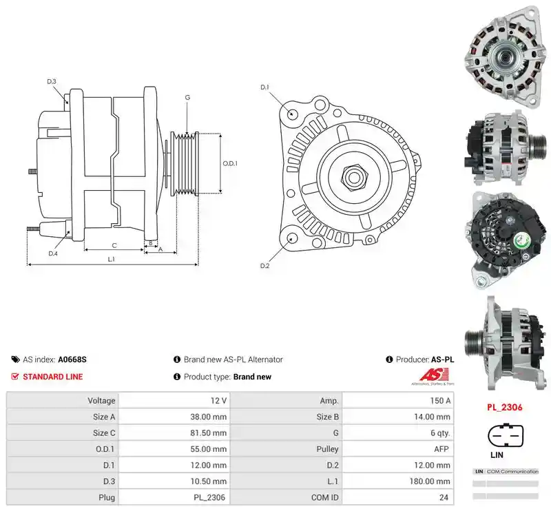 AS-PL A0668S