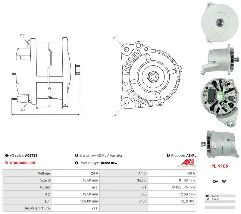 AS-PL A0673S