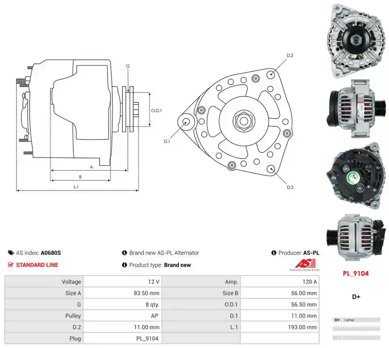 AS-PL A0680S
