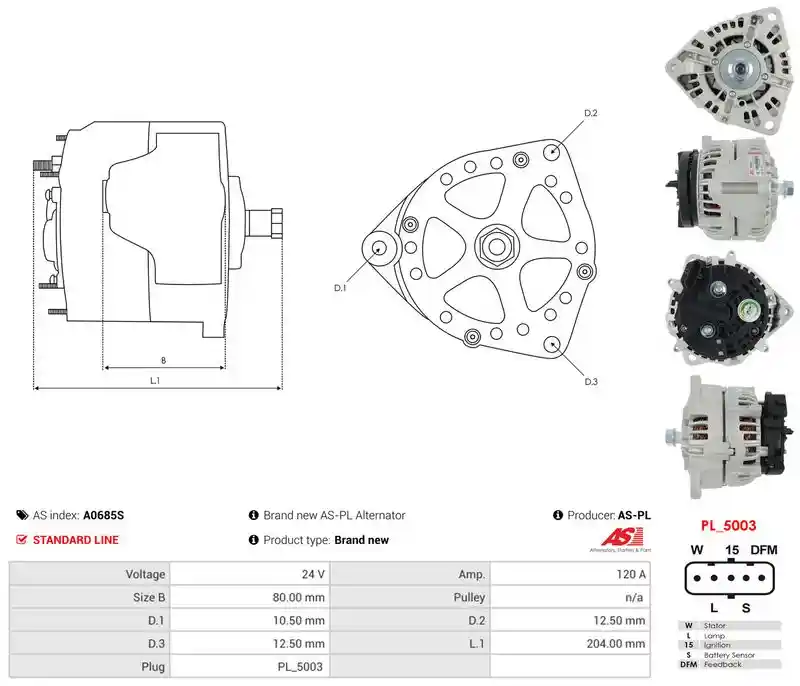 AS-PL A0685S