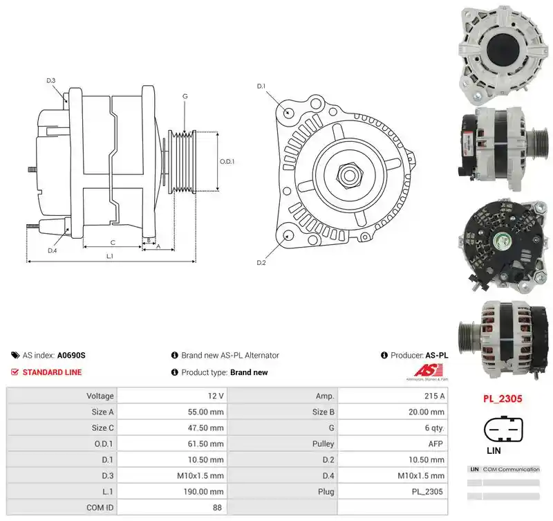 AS-PL A0690S