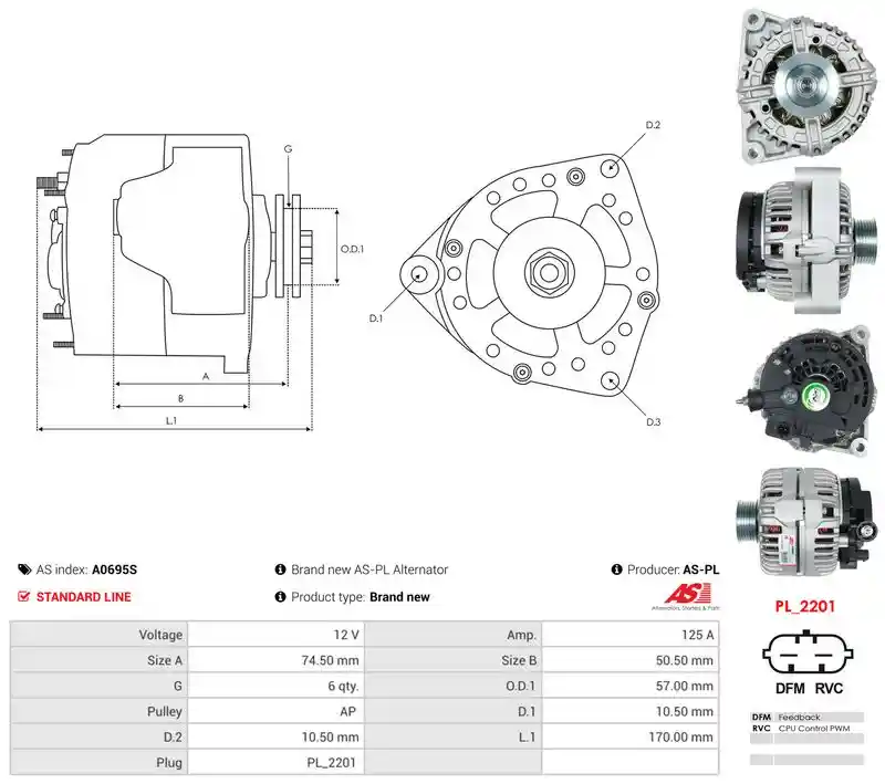 AS-PL A0695S