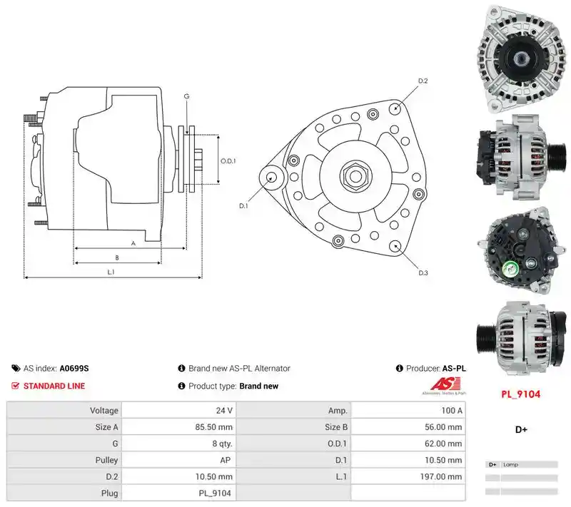 AS-PL A0699S