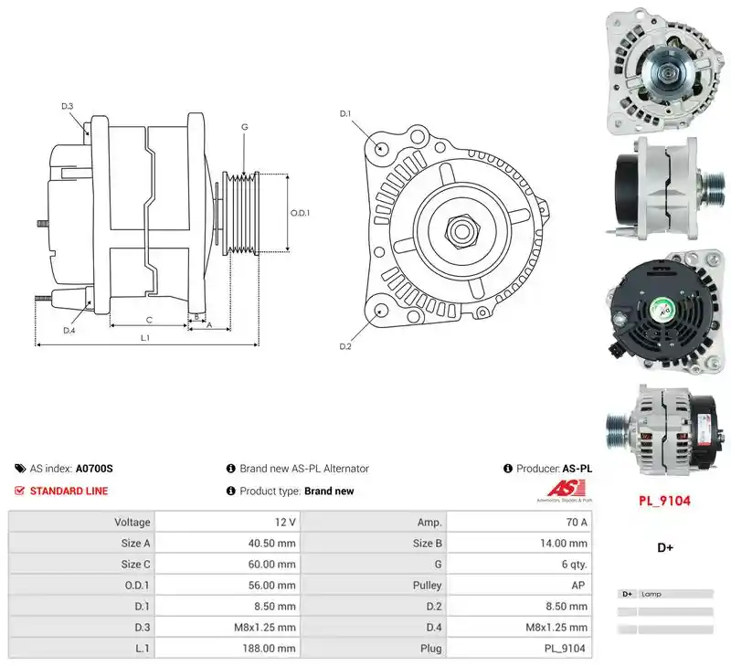 AS-PL A0700S