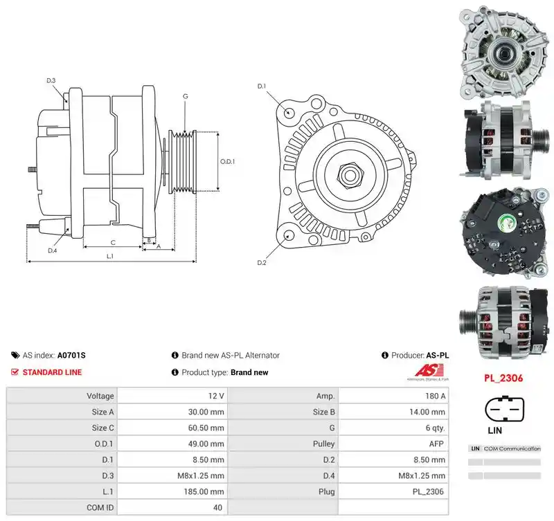 AS-PL A0701S