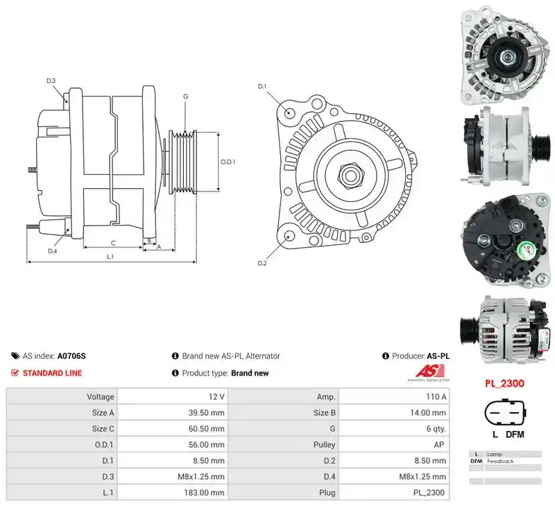 AS-PL A0706S
