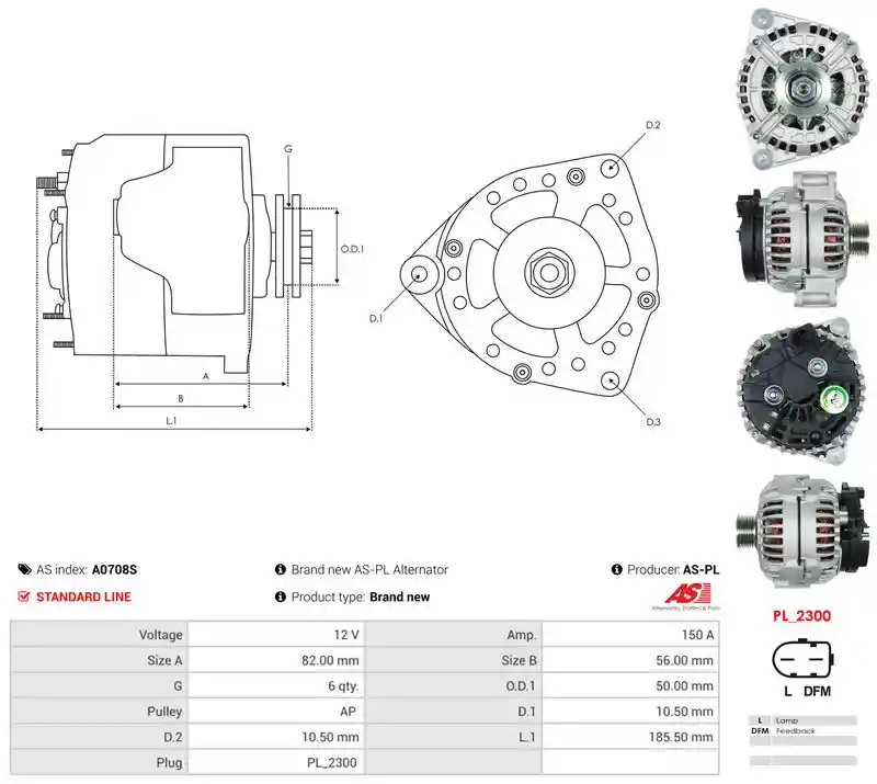 AS-PL A0708S