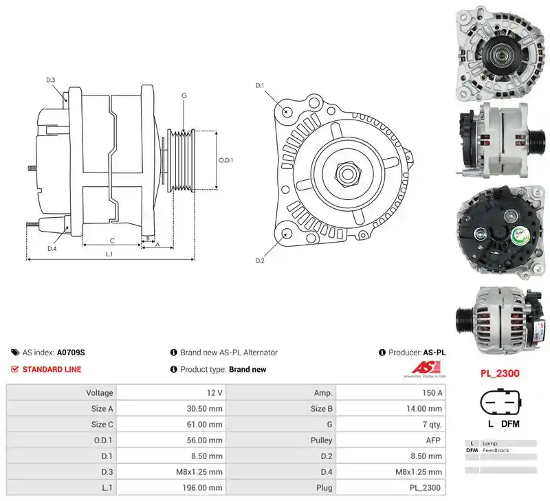 AS-PL A0709S