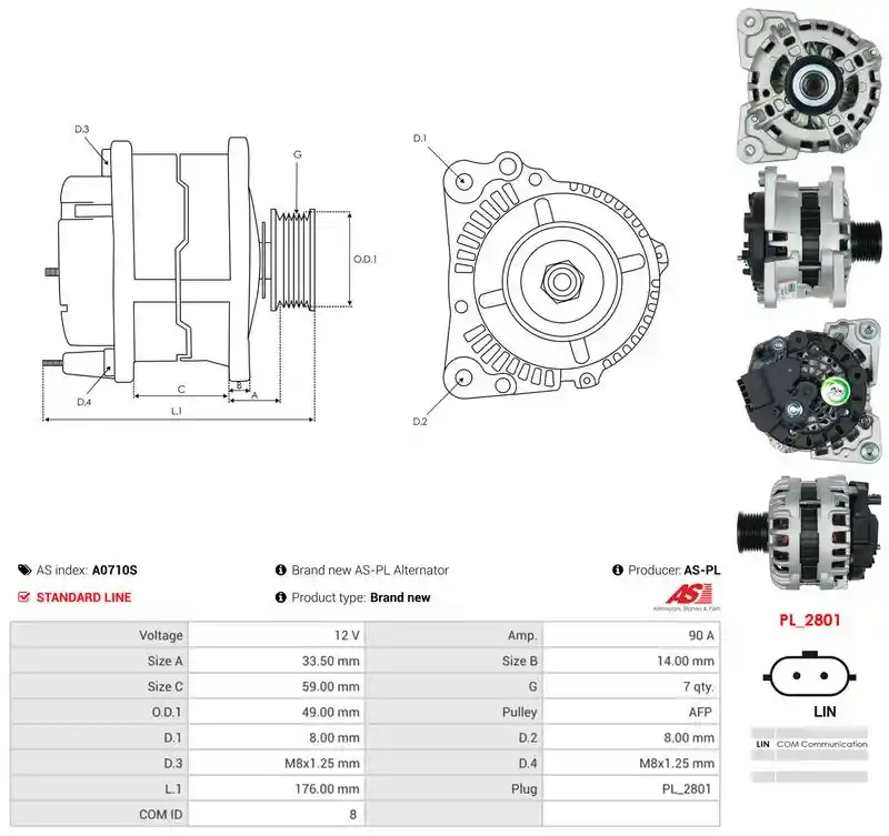 AS-PL A0710S