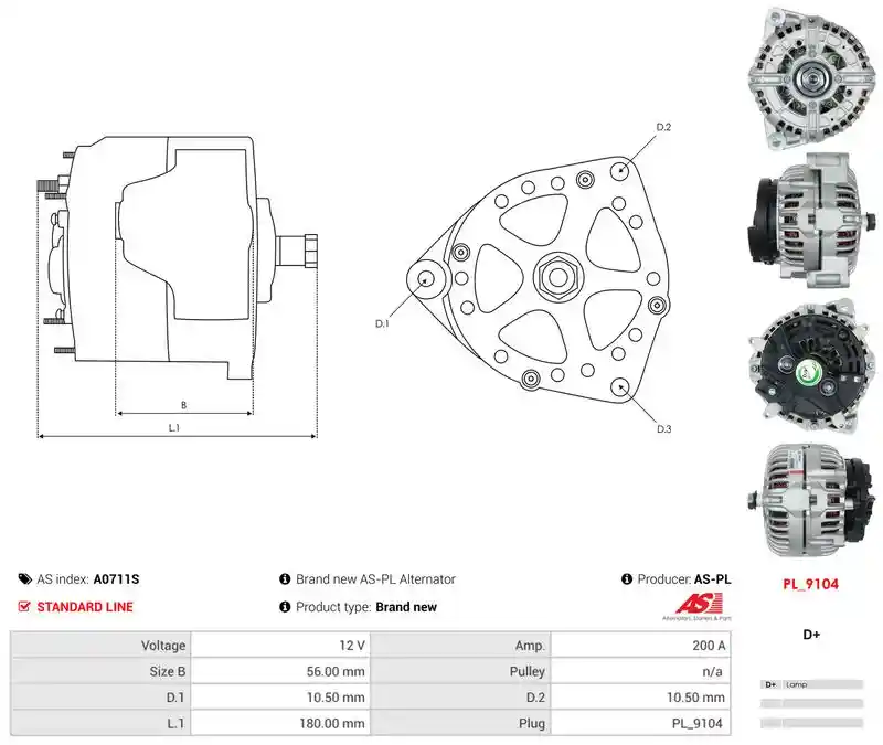 AS-PL A0711S