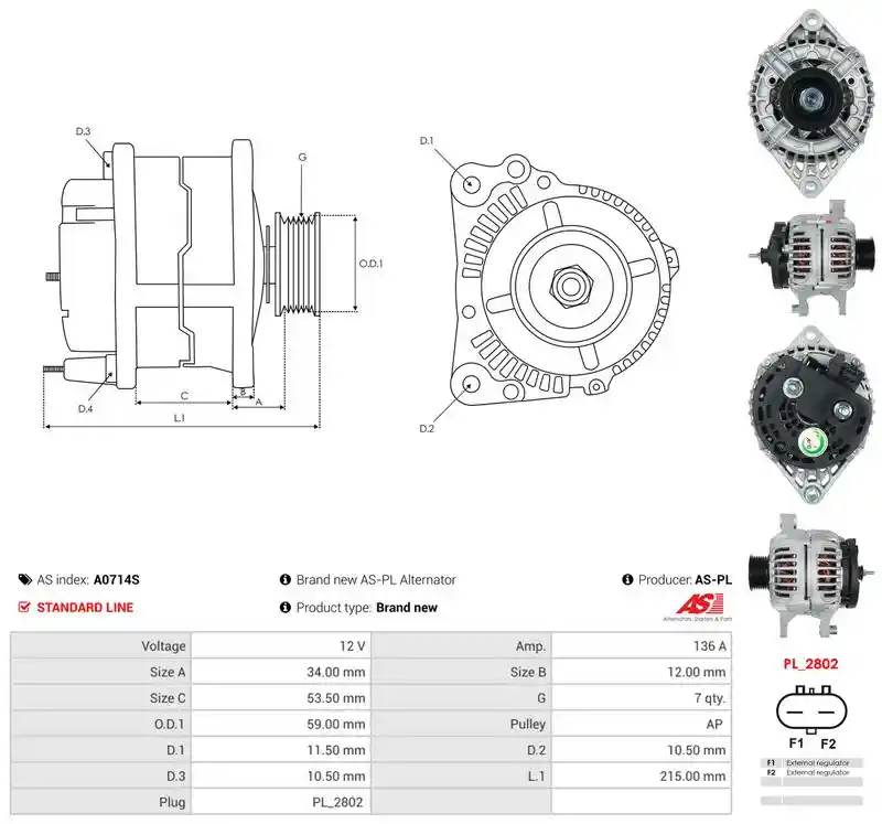 AS-PL A0714S