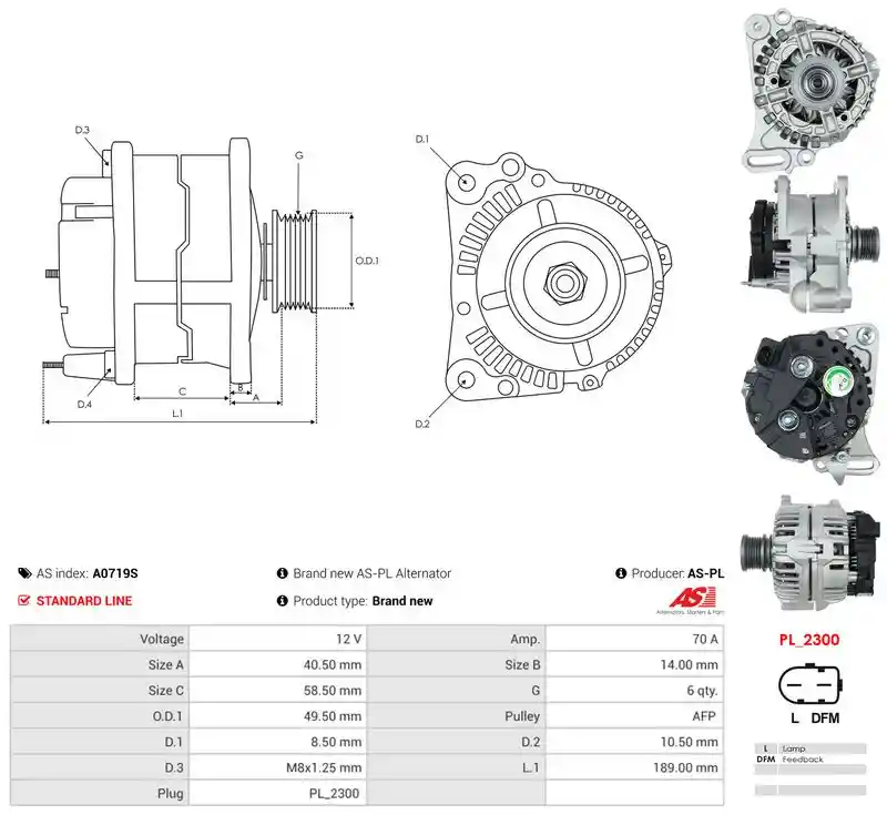 AS-PL A0719S