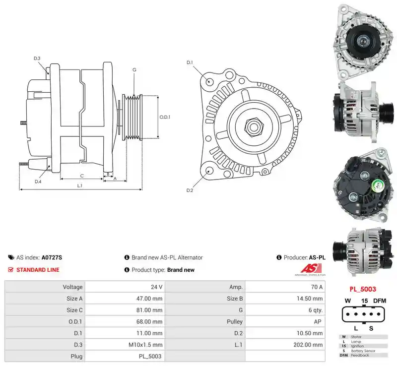 AS-PL A0727S